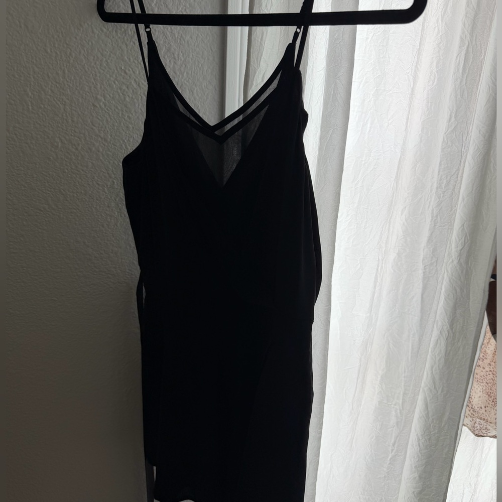 Express Black Evening Romper
